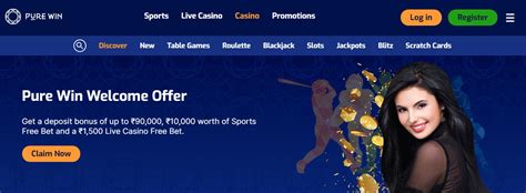 Pure Win Casino Review India .